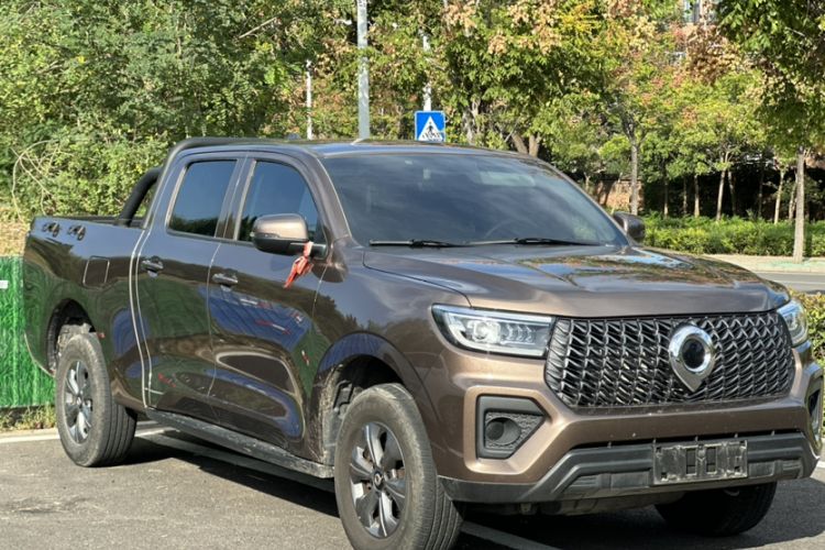 Used Great Wall Poer 2023 2.0T Commercial Version Automatic Diesel 4x4 Elite Long-Box GW4D20M
