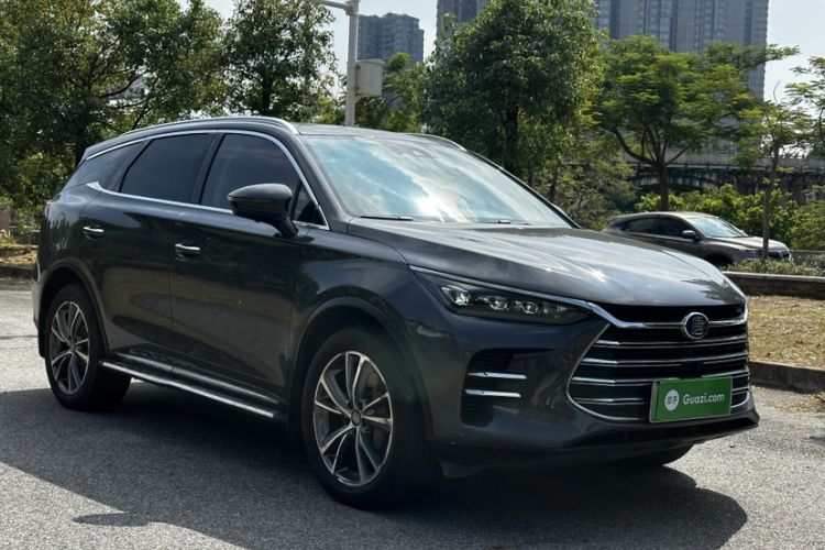 Used BYD Tang New Energy 2018 DM 2.0T All-Wheel Drive Smart Connectivity Luxury Model 7 Seats China V Emission Standard
