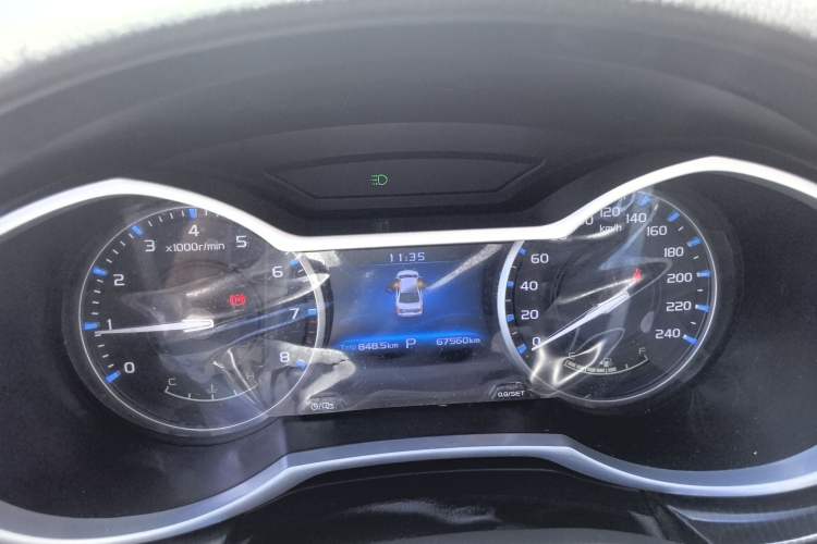 Used Geely Auto Emgrand 2017 Sedan Million Edition 1.5L CVT Upward Version
