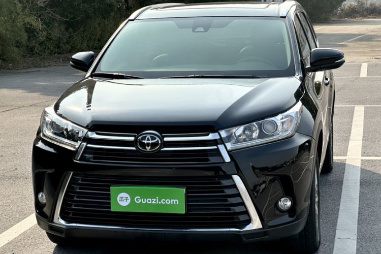 Used Toyota Highlander 2018 2.0T Four-Wheel Drive Prestige Version 7 Seats China VI Standard