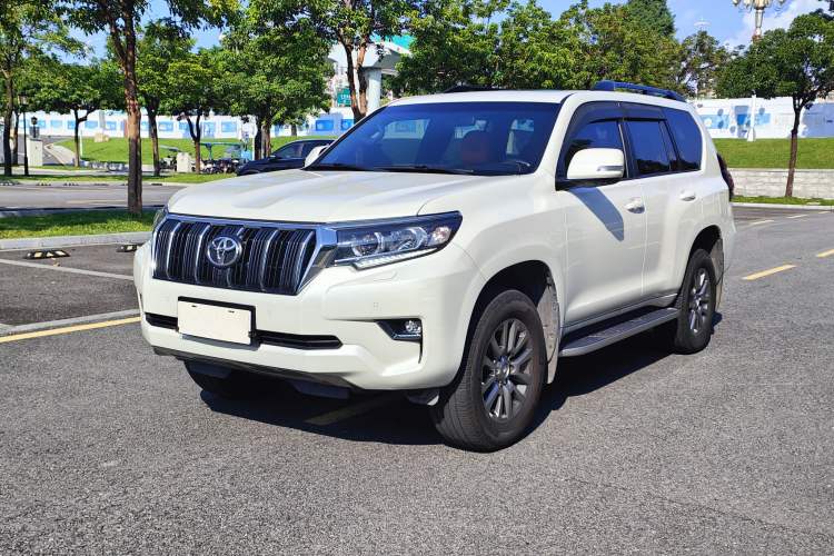 Used Toyota Prado 2018 3.5L Automatic TX-L with Rear-Mounted Spare Tire
