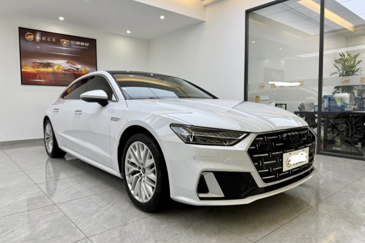 Used Audi A7L 2022 45 TFSI S-line Dream-Building Crystal Flow Package
