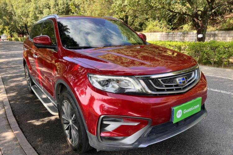 Used Geely Auto Emgrand X7 Sport 2018 1.8TD Automatic Two-Wheel Drive ZhiZun Model with 4G Connectivity
