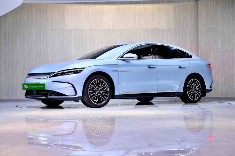 Used BYD Han 2023 EV Champion Edition 506KM Front-Wheel-Drive Premium Model
