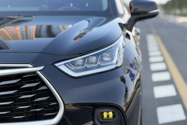 Used Toyota Highlander 2022 Dual-Engine 2.5L Four-Wheel Drive Prestige Version 7 Seats