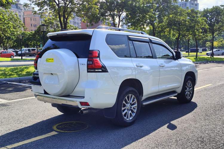 Used Toyota Prado 2018 3.5L Automatic TX-L with Rear-Mounted Spare Tire
