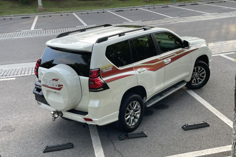 Used Toyota Prado 2019 3.5L Automatic TX-L Deluxe Edition with Rear-Mounted Spare Tire
