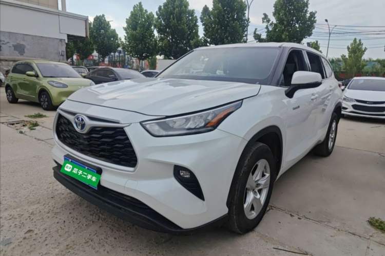 Used Toyota Highlander 2023 2.5L Smart Electric Hybrid Dual-Engine Two-Wheel Drive Elite Version 5 Seats
