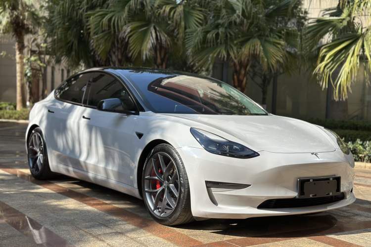 Used Tesla Model 3 2021 Performance High-Performance All-Wheel-Drive Version
