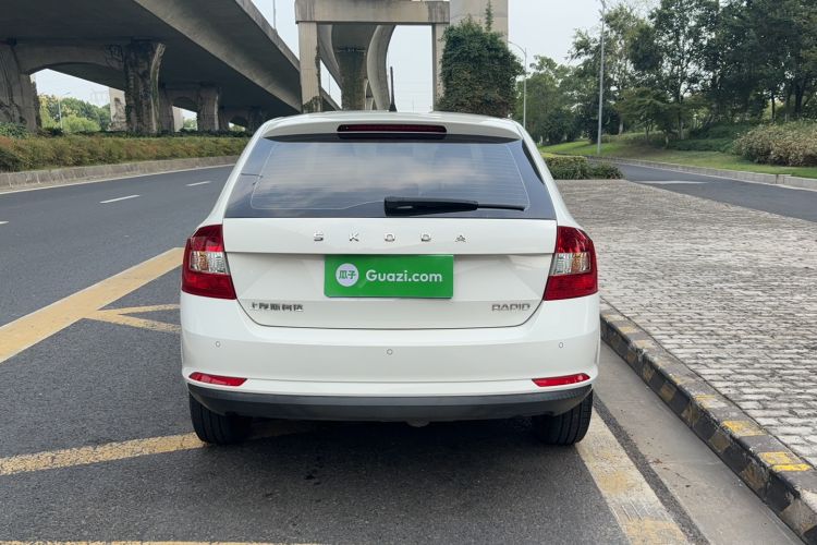 Used Skoda Rapid Spaceback 2019 Revised Version 1.5L Automatic Comfort Edition China VI Standard