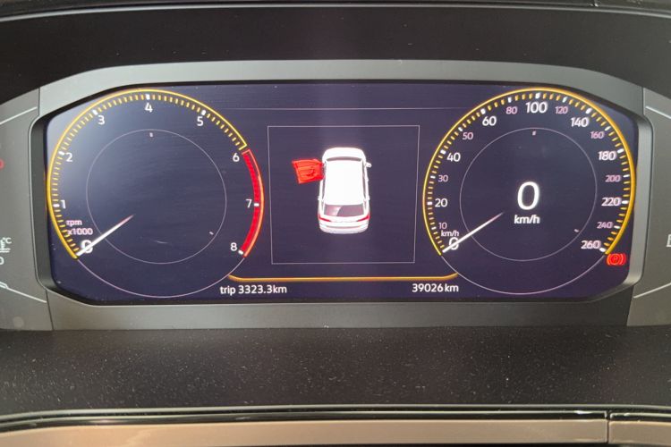 Used Volkswagen Tharu 2019 280TSI Two-Wheel Drive Flagship Edition China V Standard
