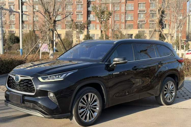 Used Toyota Highlander 2022 Dual-Engine 2.5L Four-Wheel Drive Prestige Version 7 Seats
