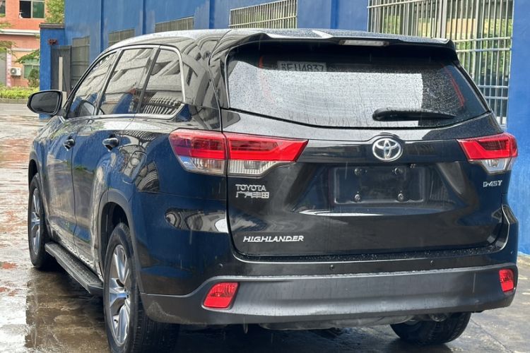 Used Toyota Highlander 2018 2.0T Two-Wheel Drive Elite Edition 5 Seats Emission Standard China V
