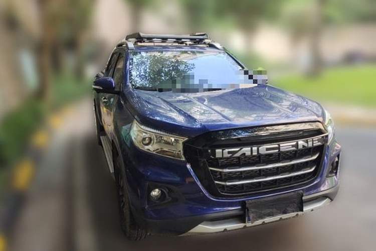 Used Chana F70 2020 2.4T Gasoline 4x4 Luxury Edition China VI Standard Short Wheelbase 4K22D4T
