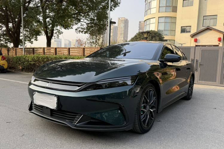 Used BYD Han 2022 EV 610 km All-Wheel-Drive Qianshan Cui Limited Edition
