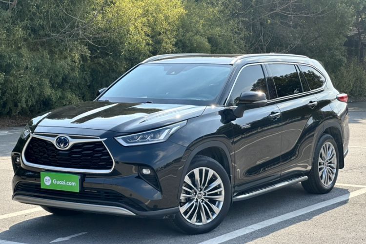 Used Toyota Highlander 2022 Dual-Engine 2.5L Four-Wheel Drive Prestige Version 7 Seats