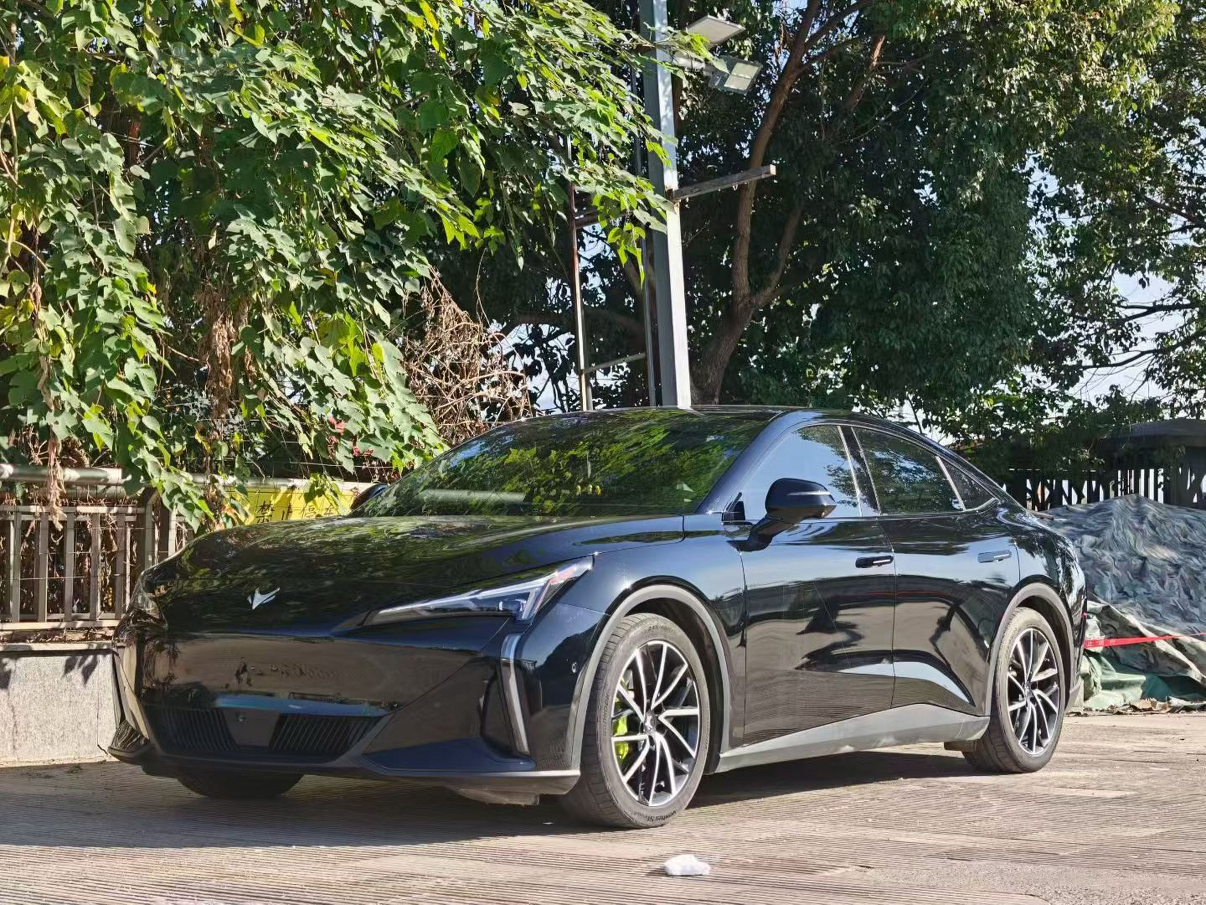 تحت مقدمة السيارة