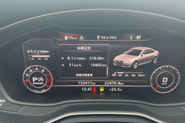 Used Audi A4L 2018 30th Anniversary Edition 40 TFSI Fashion Model
