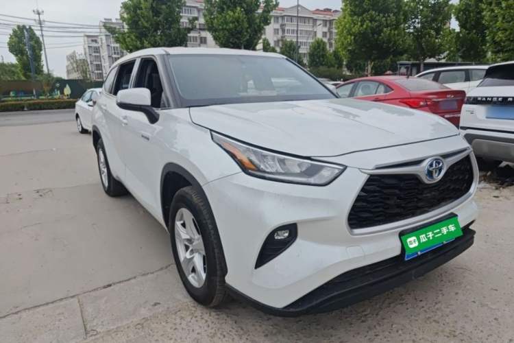 Used Toyota Highlander 2023 2.5L Smart Electric Hybrid Dual-Engine Two-Wheel Drive Elite Version 5 Seats
