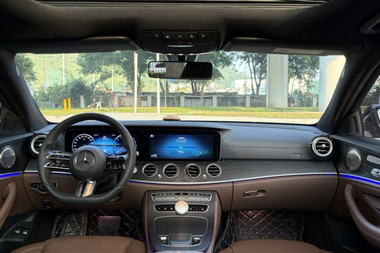 Used Mercedes-Benz E-Class New Energy 2022 Restyled E 350 e L Plug-in Hybrid Sports Sedan
