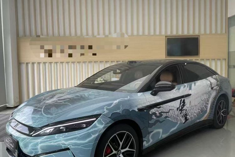 Used BYD Han L 2025 DM-p Four-Wheel-Drive LiDAR Flagship Model