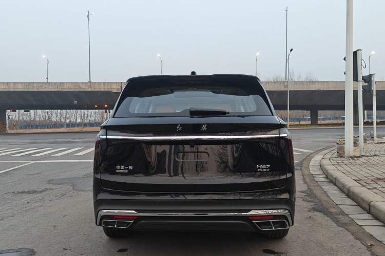 Used Hongqi HS7 PHEV 2025 Model 2.0T PHEV Four-Wheel Drive 2 Million Units Commemorative Edition 6-Seater