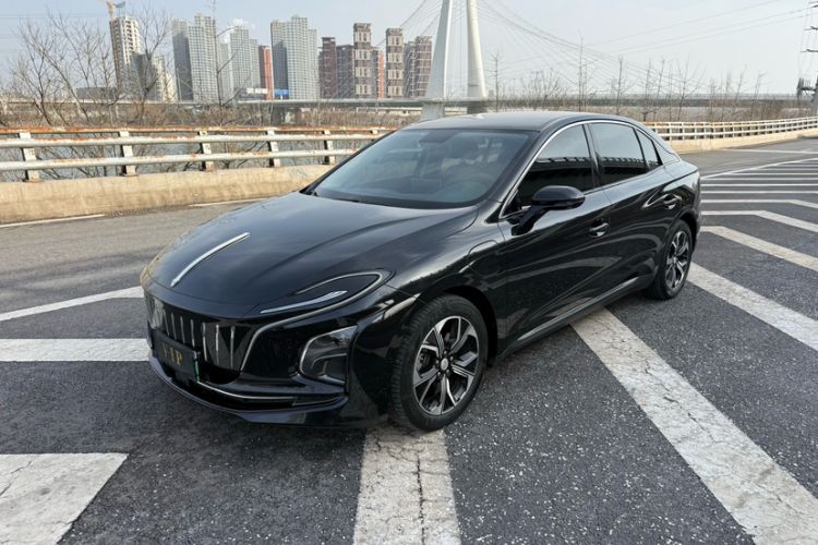 Used Hongqi E-QM5 2021 Online Booking Charging Basic Edition 5 Seats