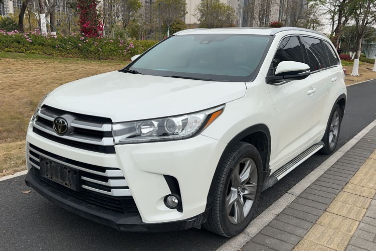 Used Toyota Highlander 2018 2.0T Four-Wheel Drive Luxury Edition 7 Seats China V Emission Standard