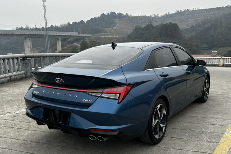 Used Hyundai Elantra 2021 240TGDi DCT LUX Prestige Edition