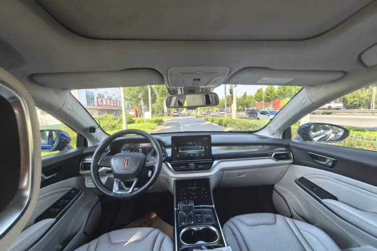Used Hongqi E-HS3 2019 Zhilian Qiyue Two-Wheel Drive Version
