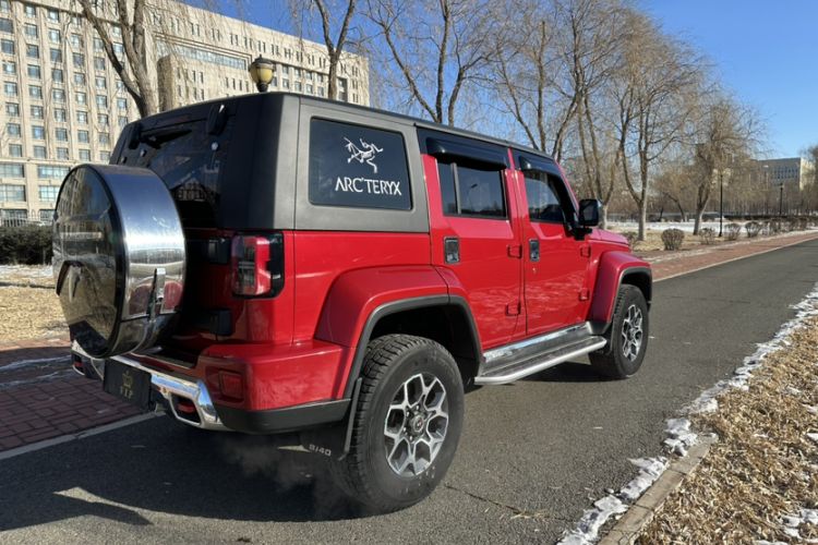 Used  BJ40 2018 PLUS 2.3T Automatic Four-Wheel Drive Flagship Version China V Emission Standard