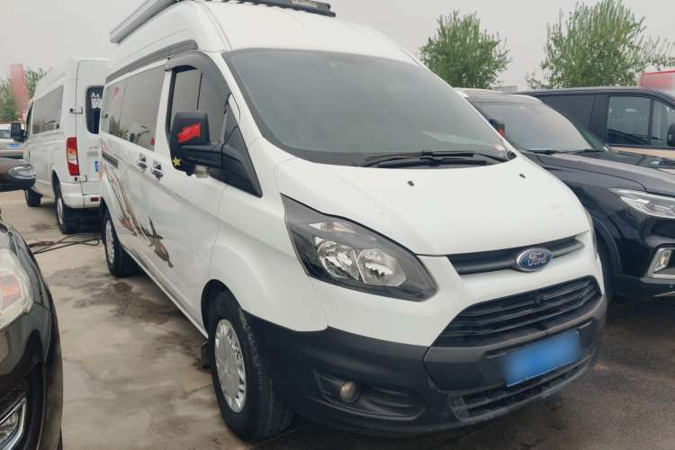 Used Ford Transit 2017 2.0T Gasoline Multi-Purpose Commercial Vehicle Mid-Drive Mid-Roof China V Standard
