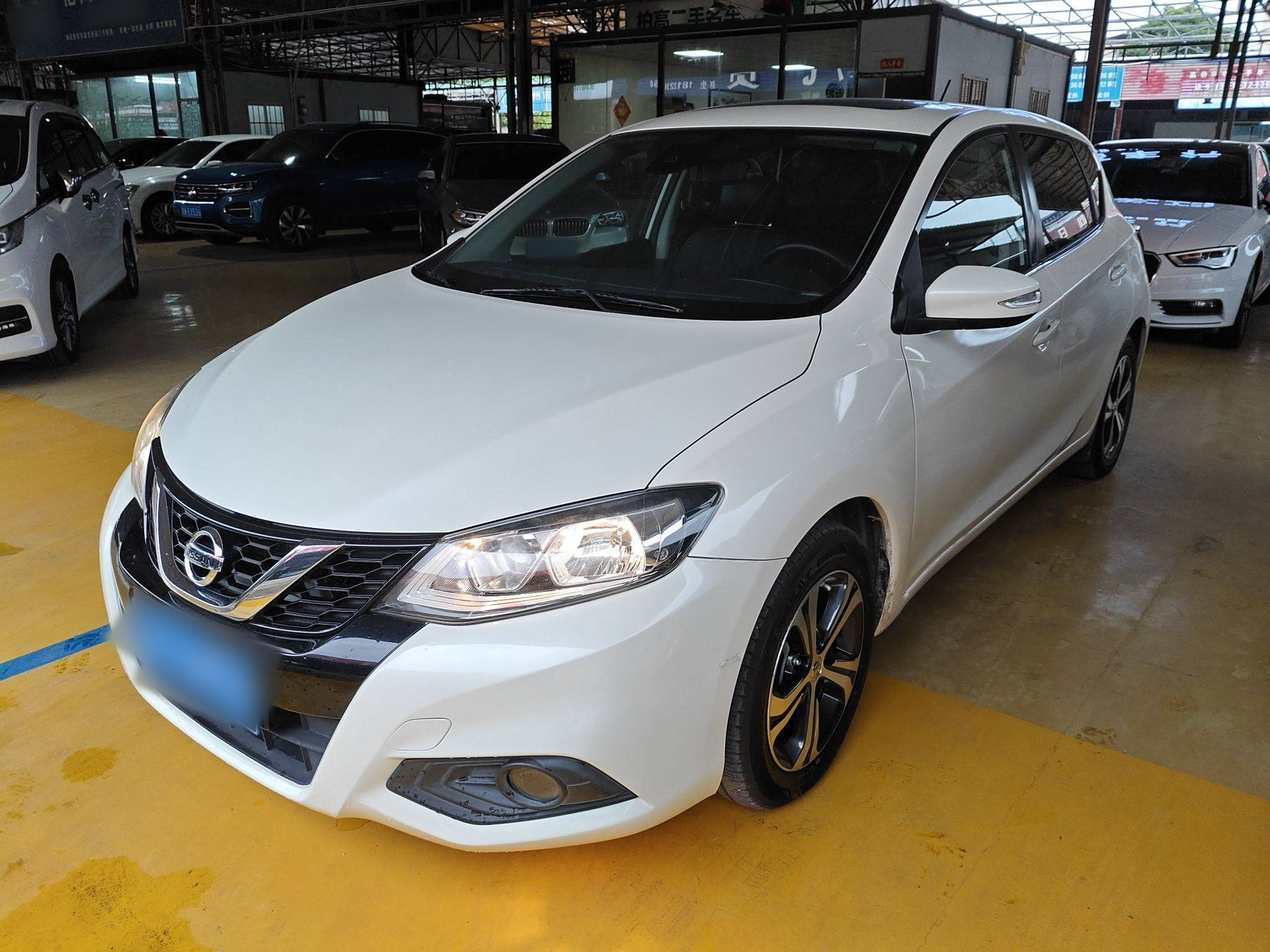 تحت مقدمة السيارة