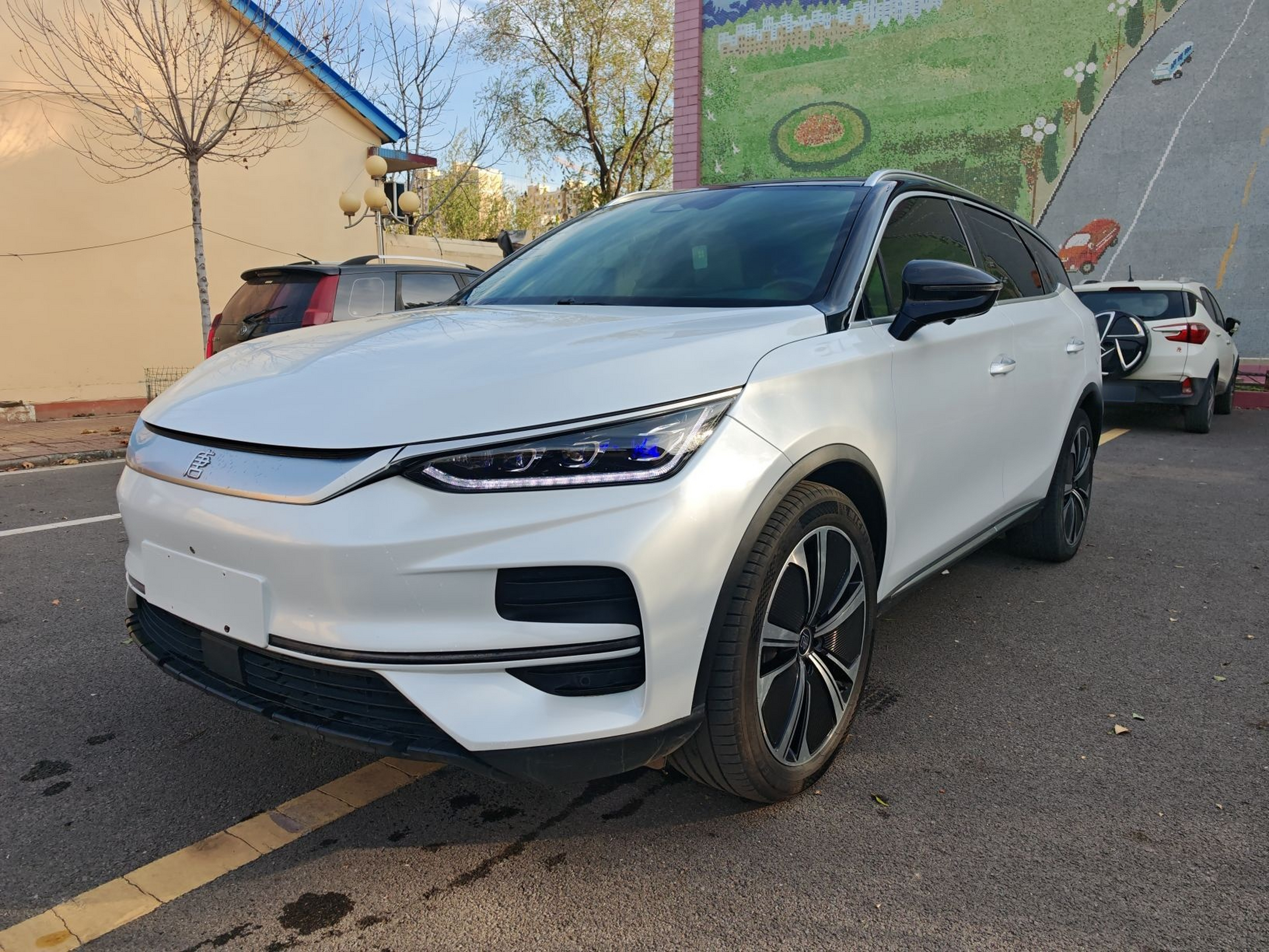 تحت مقدمة السيارة