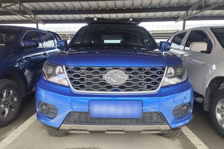 Used Huanghai Da Niu 2022 2.8T Pioneer Edition Manual Diesel 4x4 Value-Added Flatbed Cargo Box JE493ZLQ6H