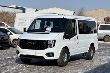 Used JMC Fushun 2023 2.0T Manual Short Wheelbase Low-Roof Commercial Multi-Purpose Passenger Vehicle 6 Seats with Lift-Up Tailgate