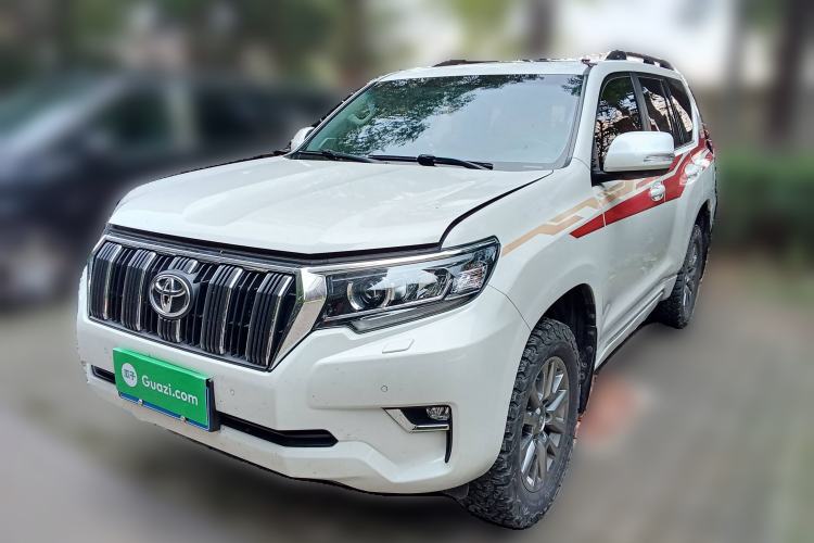 Used Toyota Prado 2018 3.5L Automatic TX-L with Rear-Mounted Spare Tire
