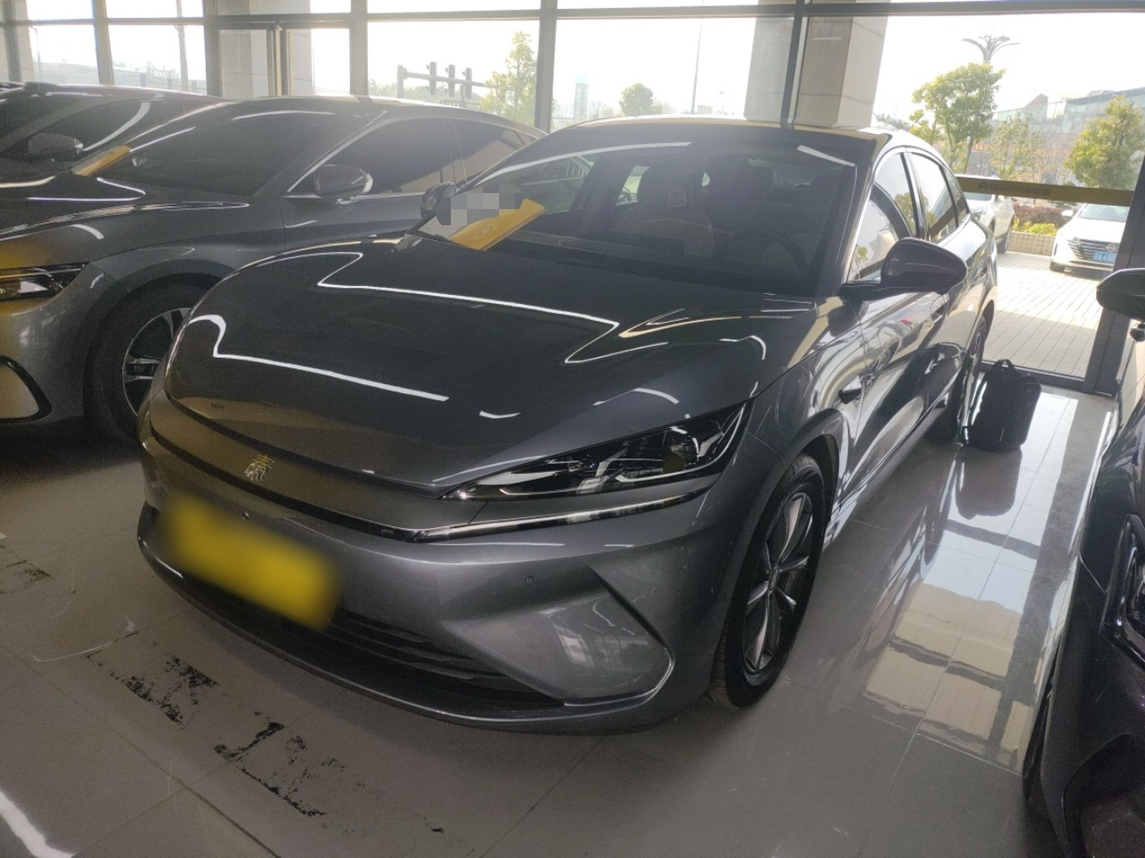 تحت مقدمة السيارة