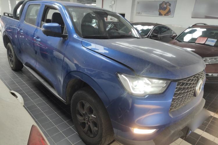 Used Great Wall Poer 2021 2.0T Commercial Version Automatic Diesel 4x4 Tea King Edition Long Bed GW4D20M