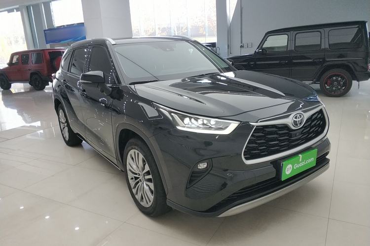 Used Toyota Highlander 2024 2.5L Smart Electric Hybrid Dual-Motor Two-Wheel-Drive Prestige Version 7 Seats

