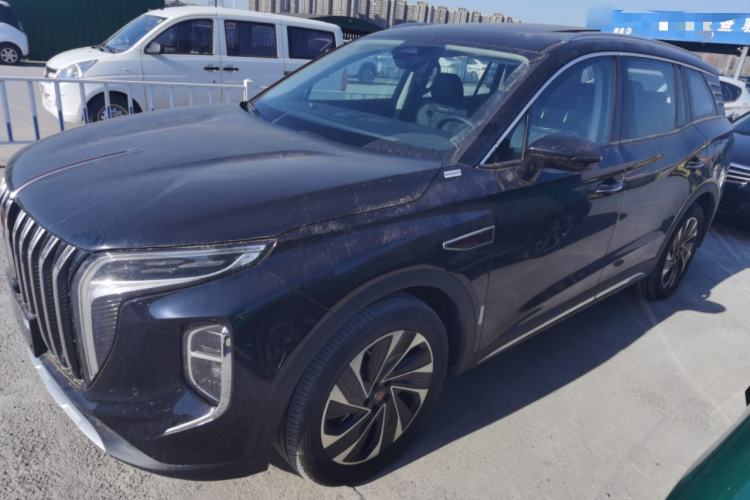 Used Hongqi HS7 PHEV 2024 2.0T PHEV Four-Wheel Drive Flagship Edition 7 Seats
