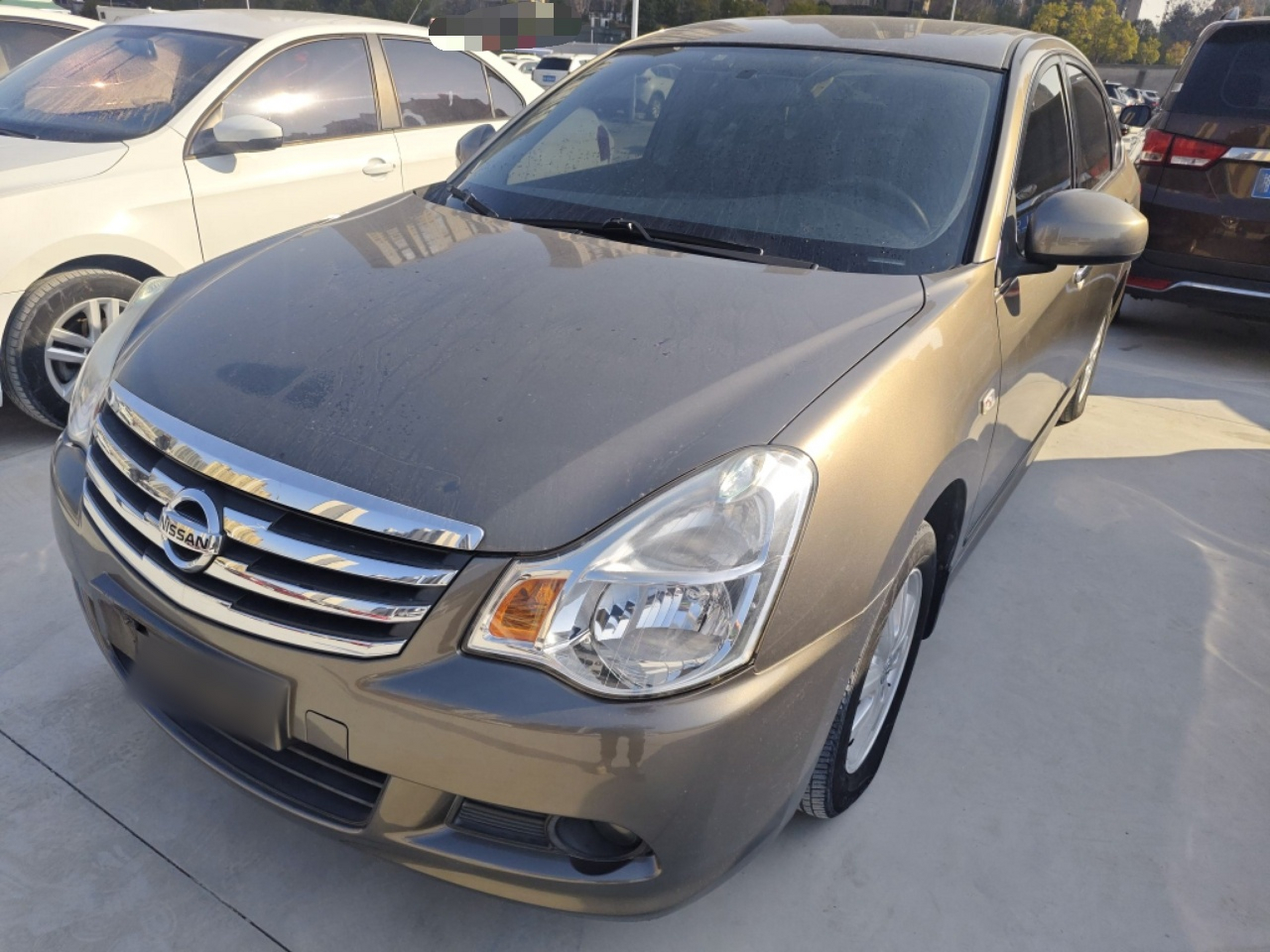 تحت مقدمة السيارة