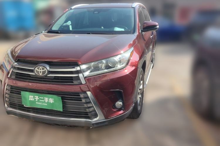 Used Toyota Highlander 2018 2.0T Four-Wheel Drive Prestige Version 7 Seats China V Emission Standard