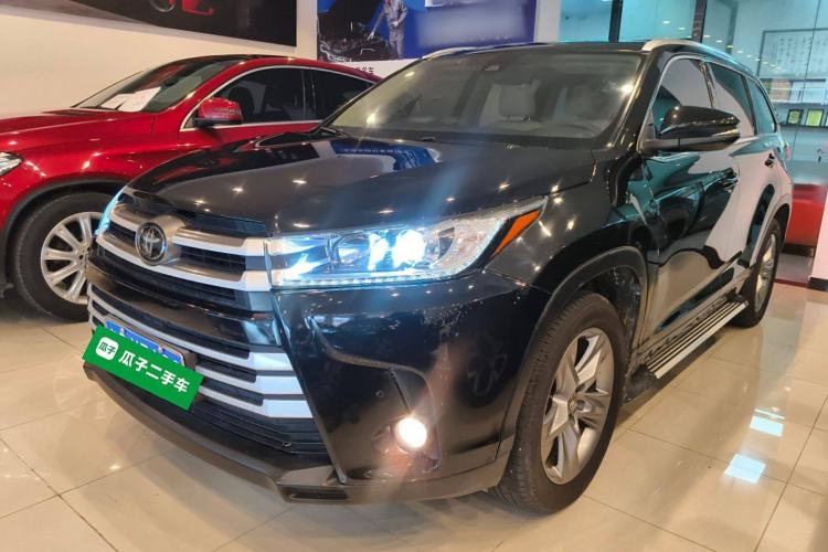 Used Toyota Highlander 2018 2.0T Four-Wheel Drive Knight Edition 7 Seats China VI Standard
