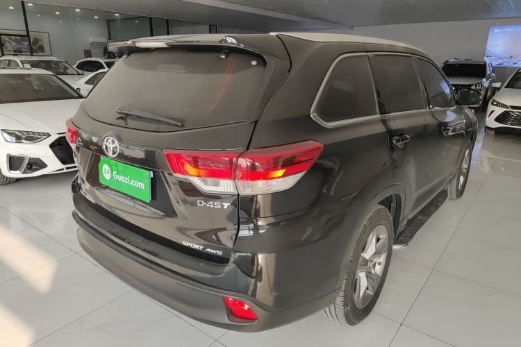Used Toyota Highlander 2018 2.0T Four-Wheel Drive Prestige Version 7 Seats China V Emission Standard
