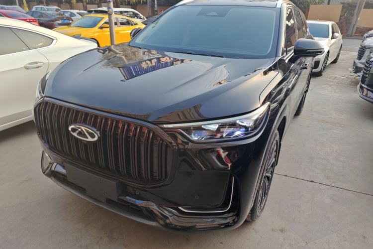 Used Chery Tiggo 9 2025 2.0T Dual-Clutch Two-Wheel Drive Black Samurai Edition 5 Seats