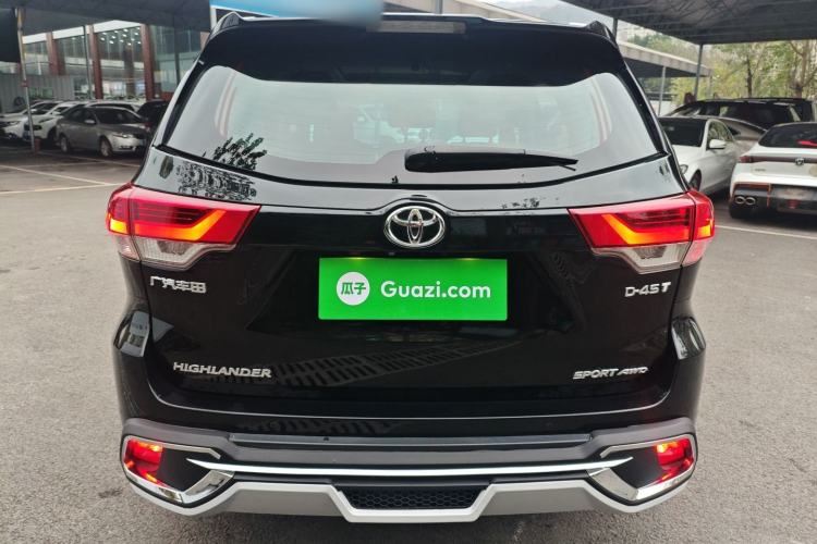 Used Toyota Highlander 2018 2.0T Four-Wheel Drive Luxury Version 7 Seats China VI Standard