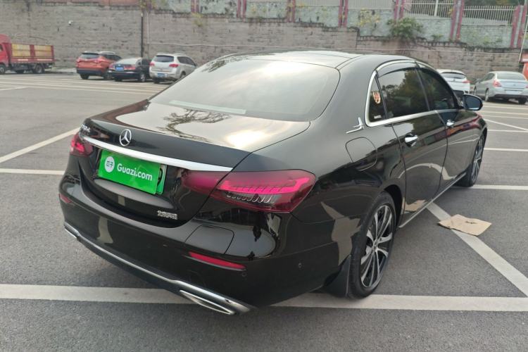 Used Mercedes-Benz E-Class New Energy 2023 E 350 e L Plug-in Hybrid Sports Sedan
