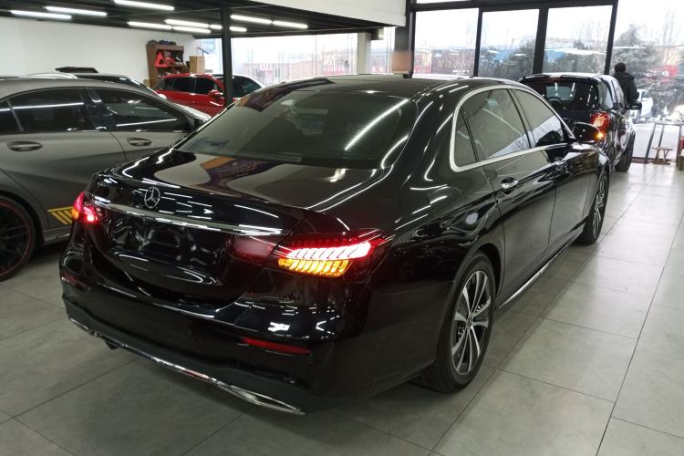 Used Mercedes-Benz E-Class New Energy 2022 Second Facelift E 350 e L Plug-in Hybrid Sports Sedan