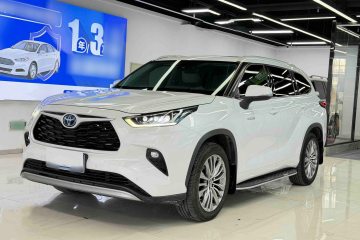 Used Toyota Highlander 2022 Dual-Engine 2.5L Four-Wheel Drive Prestige Version 7 Seats